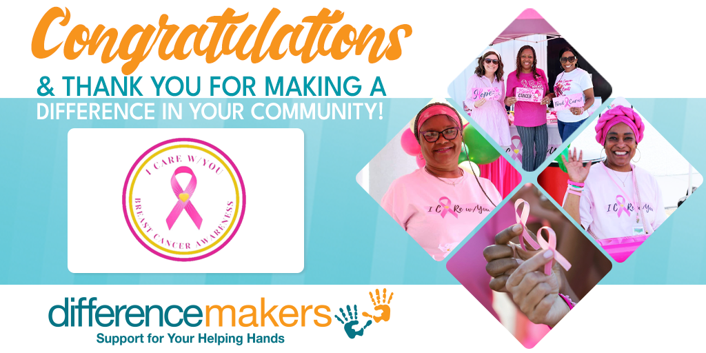 I Care w/You Breast Cancer Awareness Organization