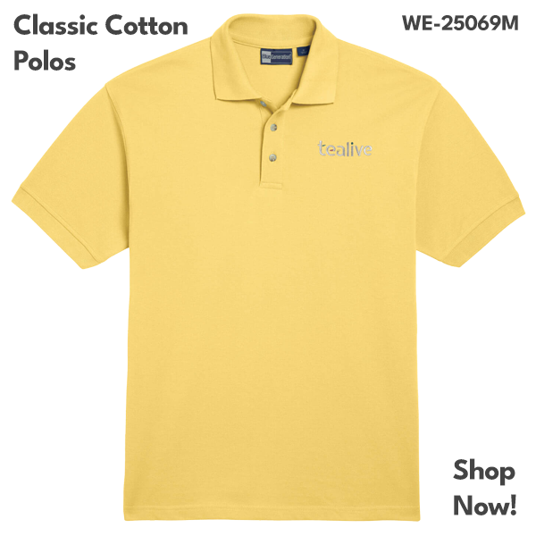 A classic cotton polo.