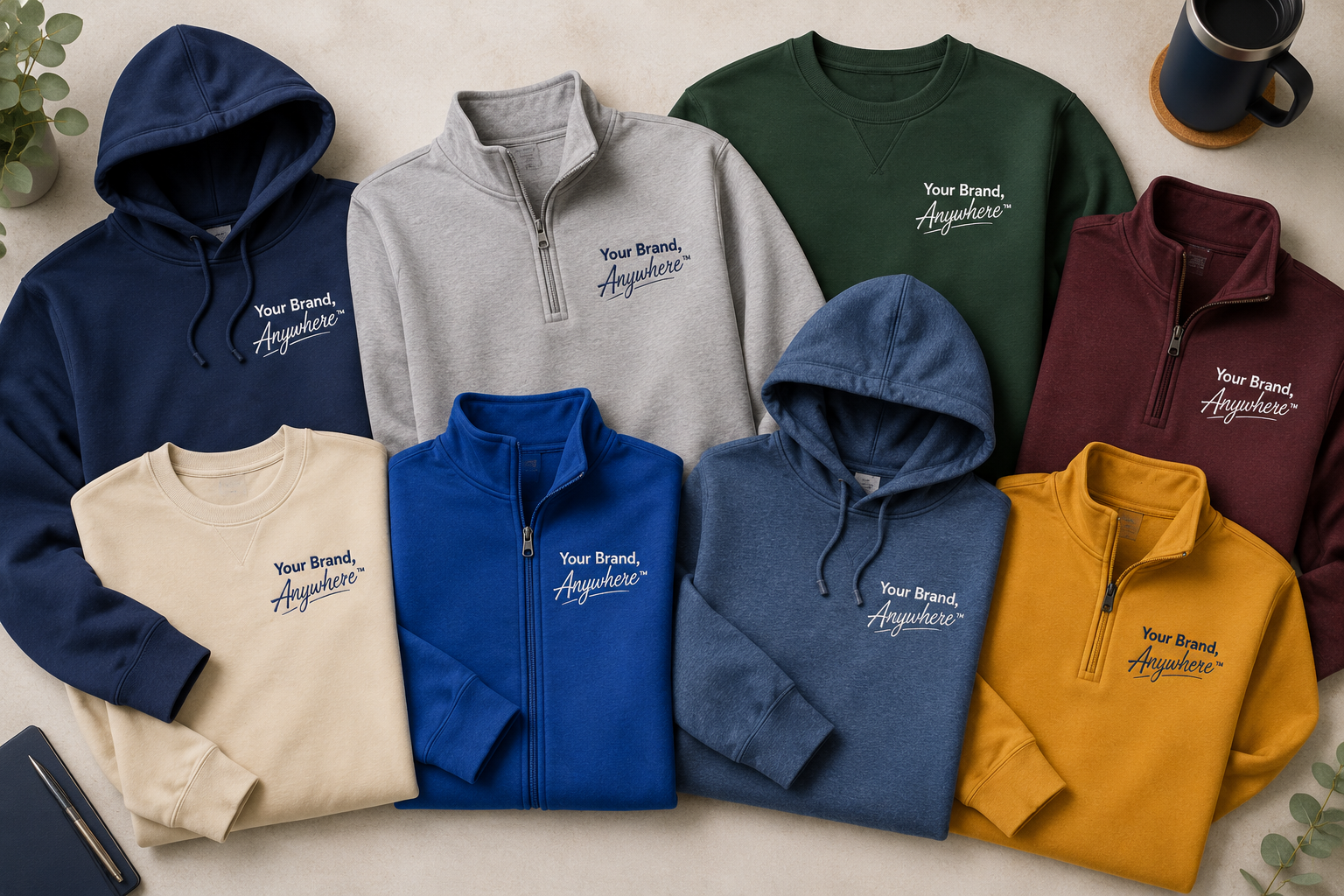 The Ultimate Guide to Custom Logo Sweatshirts & Pullovers